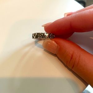 James Avery - Heart & Flower Ring (size 8)